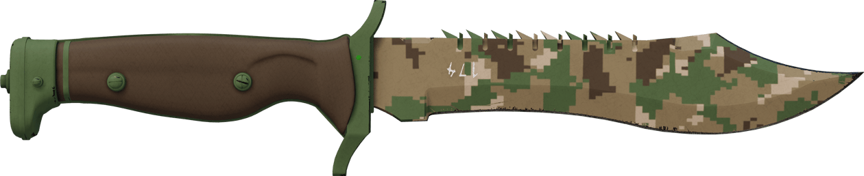 Preview image 1 of ★ StatTrak™ Couteau Bowie | Tempéré numérique (Testée sur le terrain)