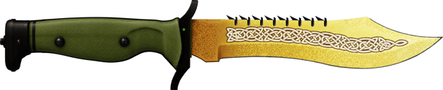 ★ StatTrak™ Faca Bowie | Lore (Com Pouco Uso)