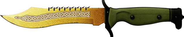 Preview image 2 of ★ StatTrak™ Cuchillo Bowie | Tradicional (Bastante desgastado)