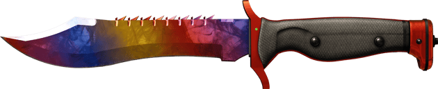 Preview image 2 of ★ StatTrak™ Nóż Bowie | Marmurkowy gradient (prosto z fabryki)