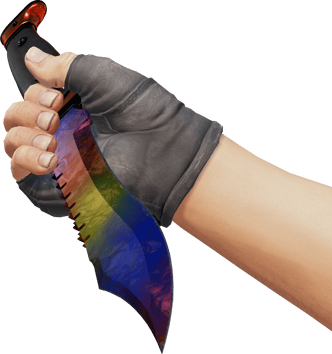 Preview image 3 of ★ StatTrak™ 鲍伊猎刀 | 渐变大理石 (略有磨损)