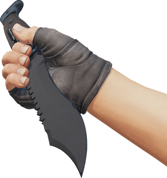 Preview image 3 of ★ StatTrak™ 보위 칼 | 밤 (현장에서 쓰인)