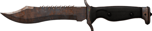 Preview image 2 of ★ StatTrak™ Bowie Bıçağı | Pas Kaplı (Savaş Görmüş)