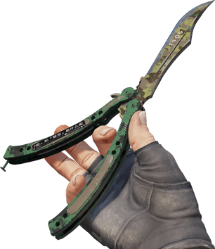 Preview image 3 of ★ StatTrak™ 蝴蝶刀 | 北方森林 (战痕累累)