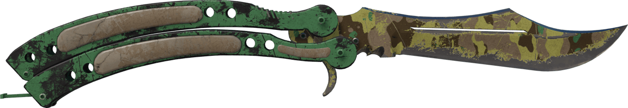 Preview image 1 of ★ StatTrak™ 蝴蝶刀 | 北方森林 (战痕累累)