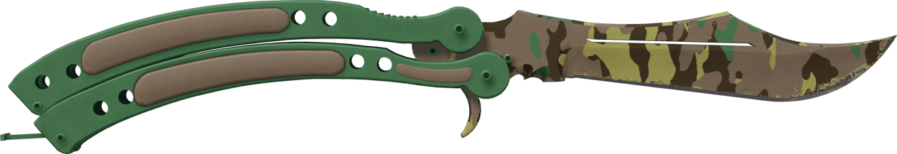 Preview image 1 of ★ StatTrak™ 蝴蝶刀 | 北方森林 (久经沙场)