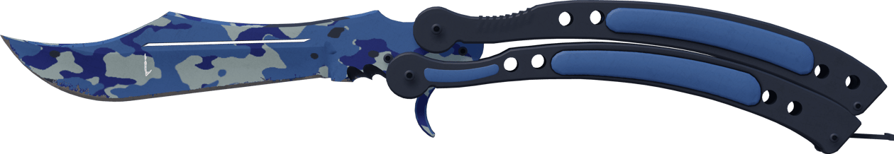 Preview image 2 of ★ StatTrak™ Nóż motylkowy | Jasne wody (lekkie zużycie)