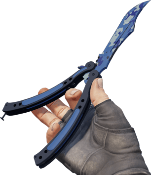 Preview image 3 of ★ StatTrak™ 蝴蝶刀 | 澄澈之水 (略有磨损)