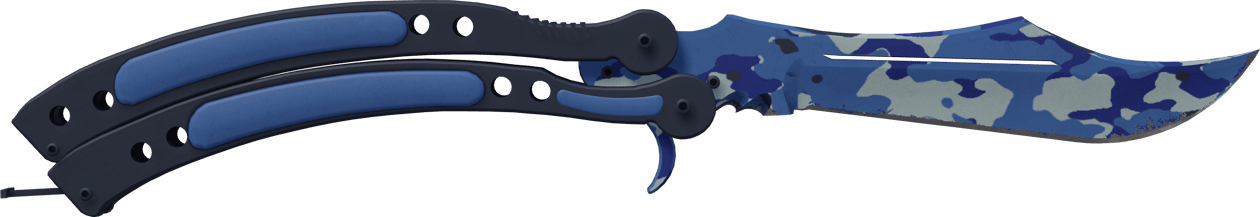 Preview image 1 of ★ StatTrak™ Nóż motylkowy | Jasne wody (lekkie zużycie)