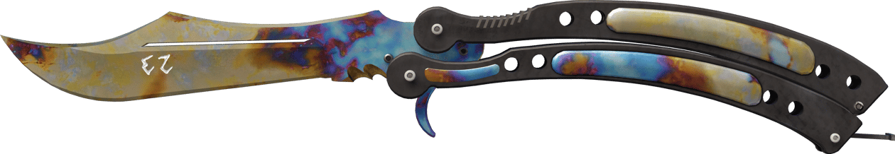 Preview image 2 of ★ StatTrak™ バタフライナイフ | Case Hardened (新品同様)