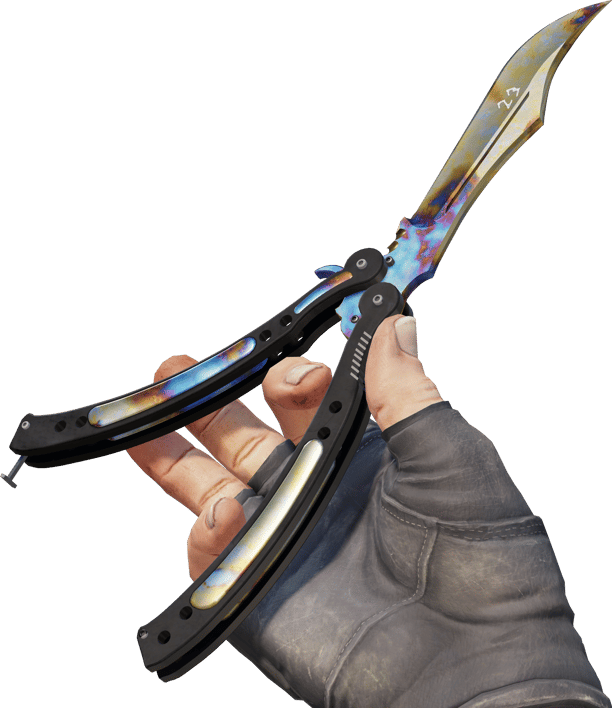 Preview image 3 of ★ StatTrak™ バタフライナイフ | Case Hardened (新品同様)