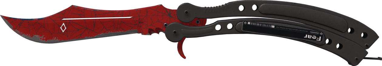 Preview image 2 of ★ StatTrak™ Dao bướm | Crimson Web (FT - Qua thực chiến)