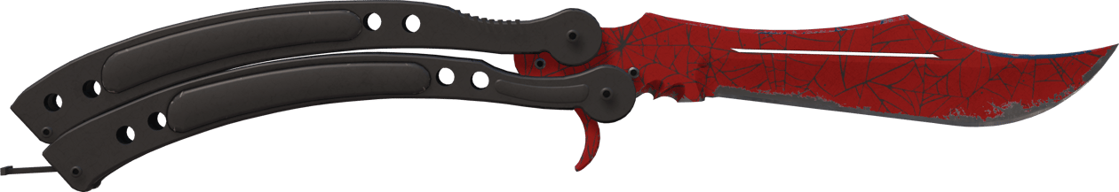 Preview image 1 of ★ StatTrak™ Dao bướm | Crimson Web (FT - Qua thực chiến)