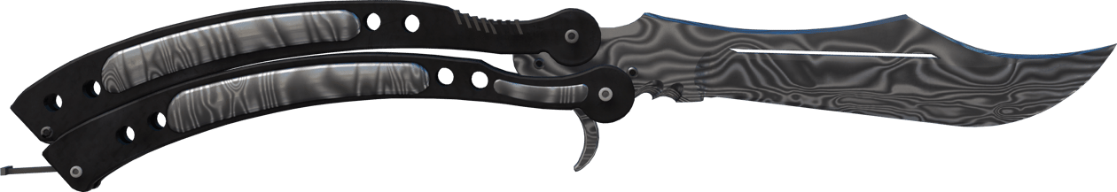 Preview image 1 of ★ StatTrak™ 蝴蝶刀 | 大马士革钢 (略有磨损)