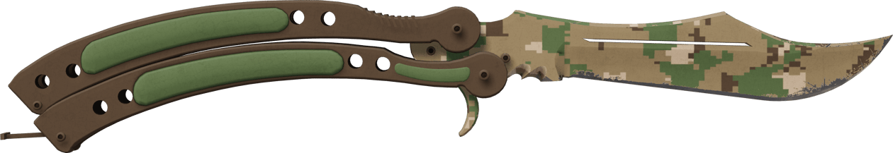 Preview image 1 of ★ StatTrak™ Faca Butterfly | Forest DDPAT (Testado no Terreno)