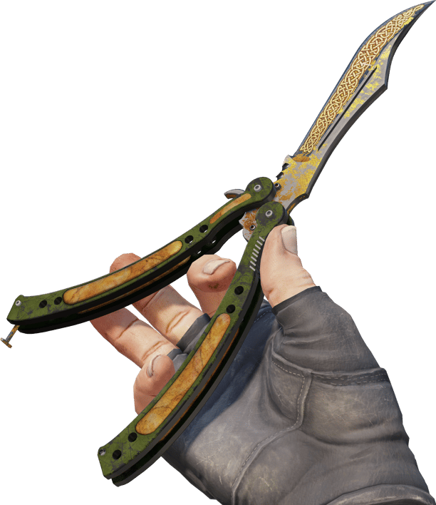 Preview image 3 of ★ StatTrak™ バタフライナイフ | Lore (戦いで傷ついた)