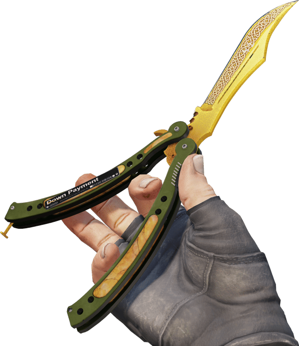 Preview image 3 of ★ StatTrak™ มีดบัตเตอร์ฟลาย | Lore (มีรอยถลอกเล็กน้อย)