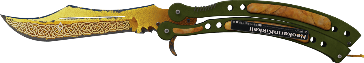 Preview image 2 of ★ StatTrak™ 蝴蝶刀 | 传说 (破损不堪)