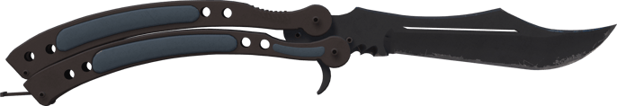 ★ StatTrak™ Butterfly Knife | Night (Field-Tested)