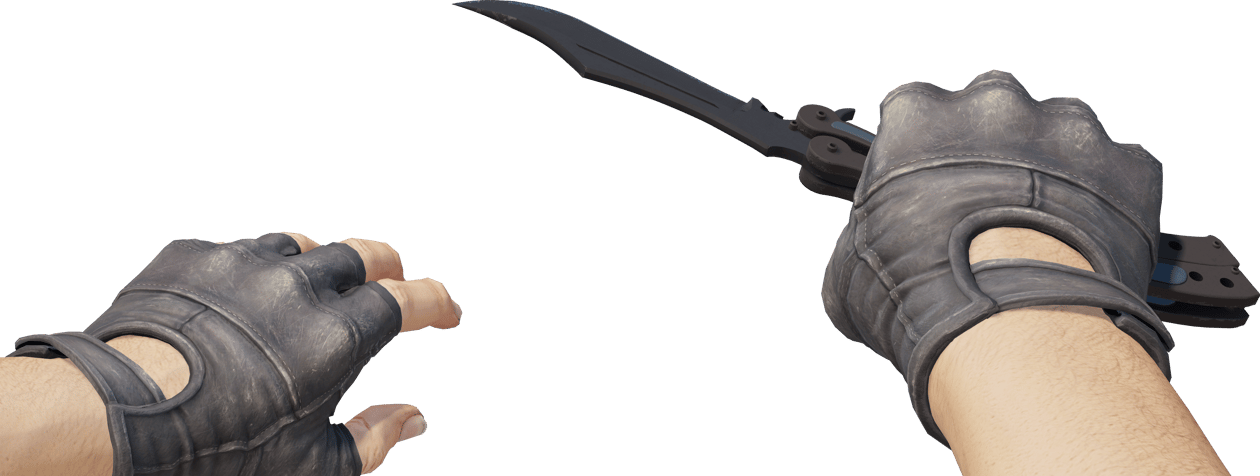 Preview image 4 of ★ StatTrak™ Coltello a farfalla | Night (Usura minima)