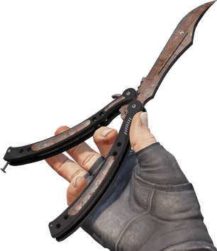 Preview image 3 of ★ StatTrak™ Dao bướm | Rust Coat (BS - Mòn qua thực chiến)