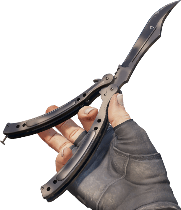 Preview image 3 of ★ StatTrak™ Butterfly Knife | Scorched (Field-Tested)