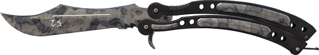 Preview image 2 of ★ StatTrak™ 蝴蝶刀 | 人工染色 (久经沙场)
