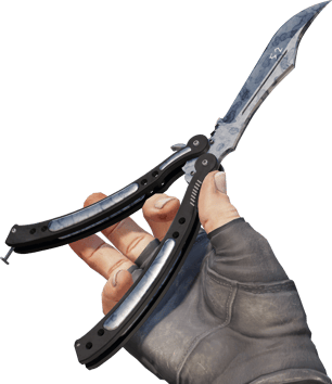 Preview image 3 of ★ StatTrak™ 蝴蝶刀 | 人工染色 (久经沙场)