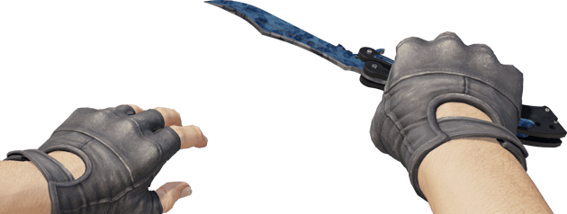 Preview image 4 of ★ StatTrak™ 蝴蝶刀 | 人工染色 (略有磨损)