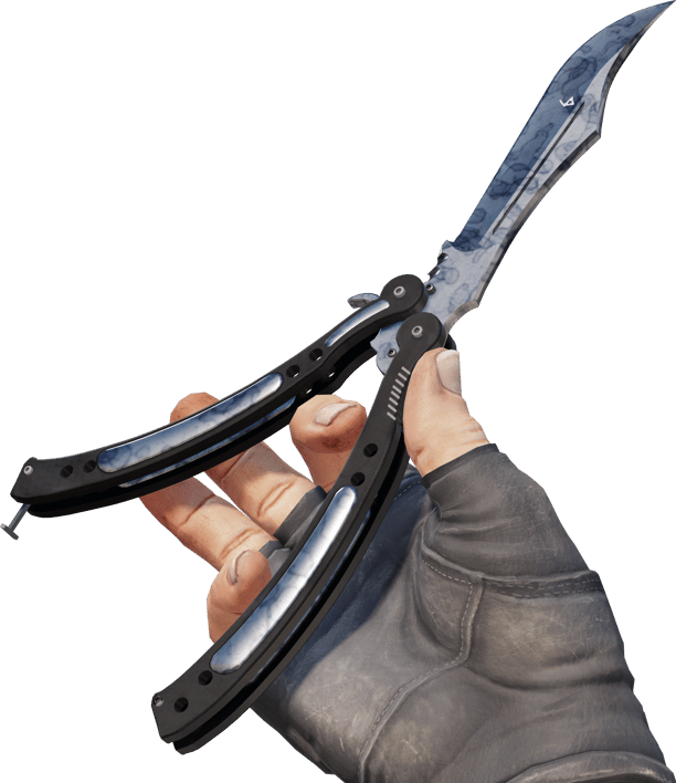 Preview image 3 of ★ StatTrak™ 蝴蝶刀 | 人工染色 (略有磨损)