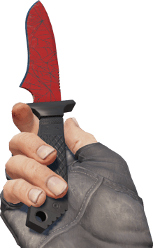 Preview image 3 of ★ StatTrak™ クラシックナイフ | Crimson Web (新品同様)