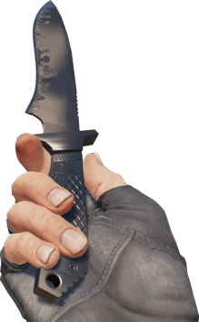 Preview image 3 of ★ StatTrak™ Klasyczny nóż | Popiół (po testach bojowych)