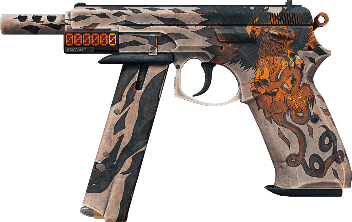 Preview image 1 of StatTrak™ CZ75-Auto | Schlangenadler (Fabrikneu)