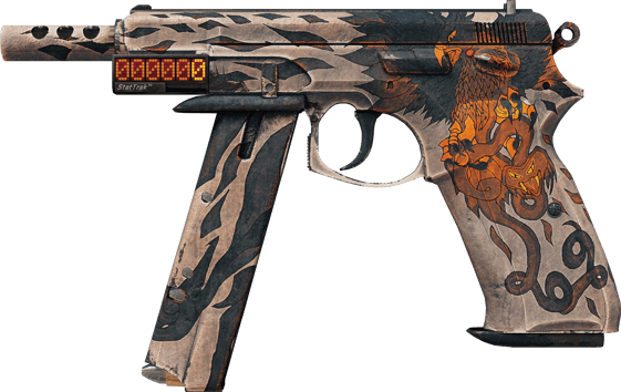 StatTrak™ CZ75-Auto | Schlangenadler (Einsatzerprobt)