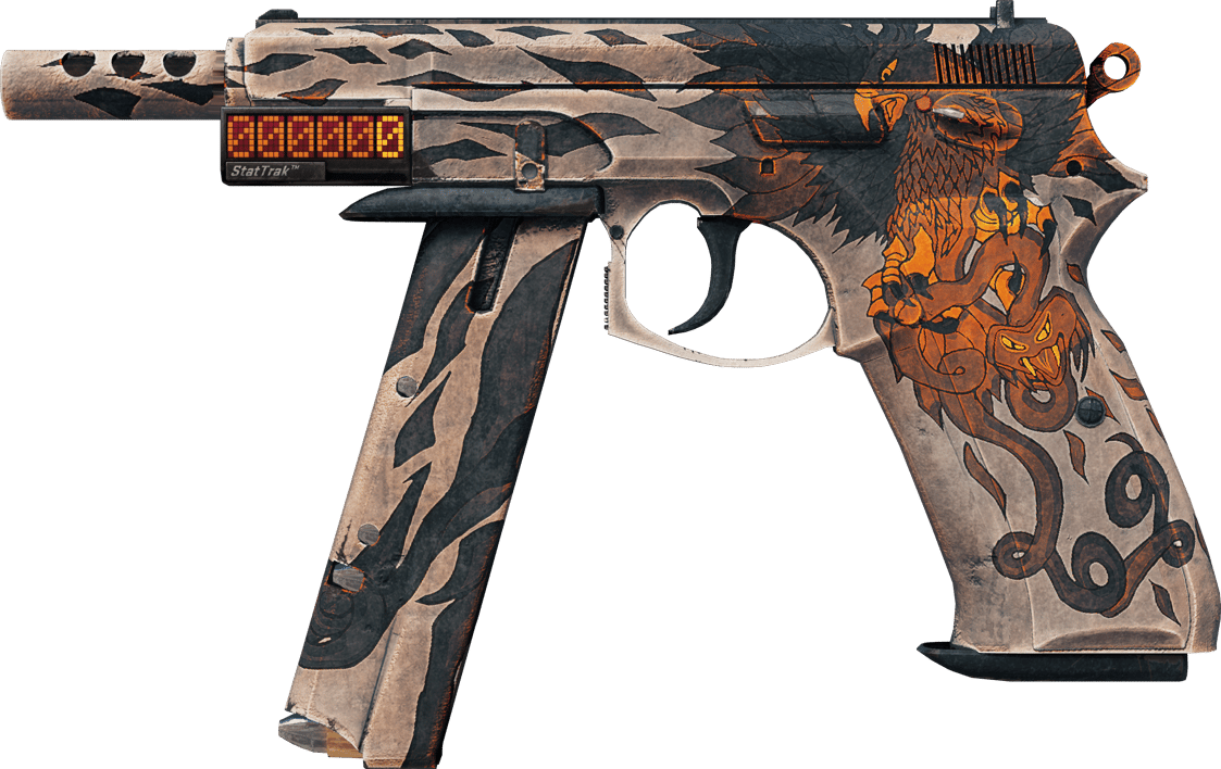 Preview image 1 of StatTrak™ CZ75-Auto | Circaetus (MW - Trầy ít)
