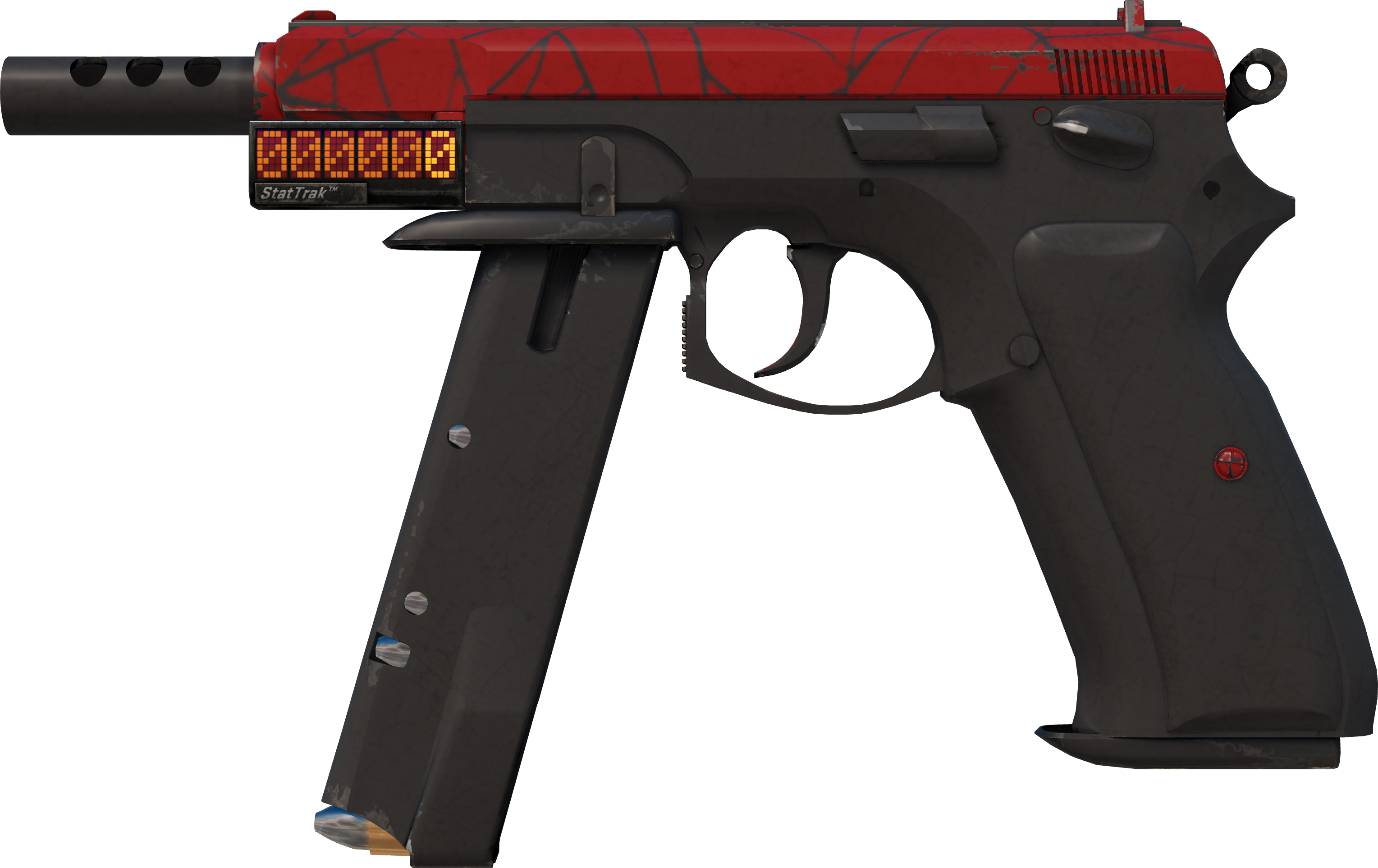 Preview image 1 of StatTrak™ CZ75-Auto | Toile pourpre (Testée sur le terrain)