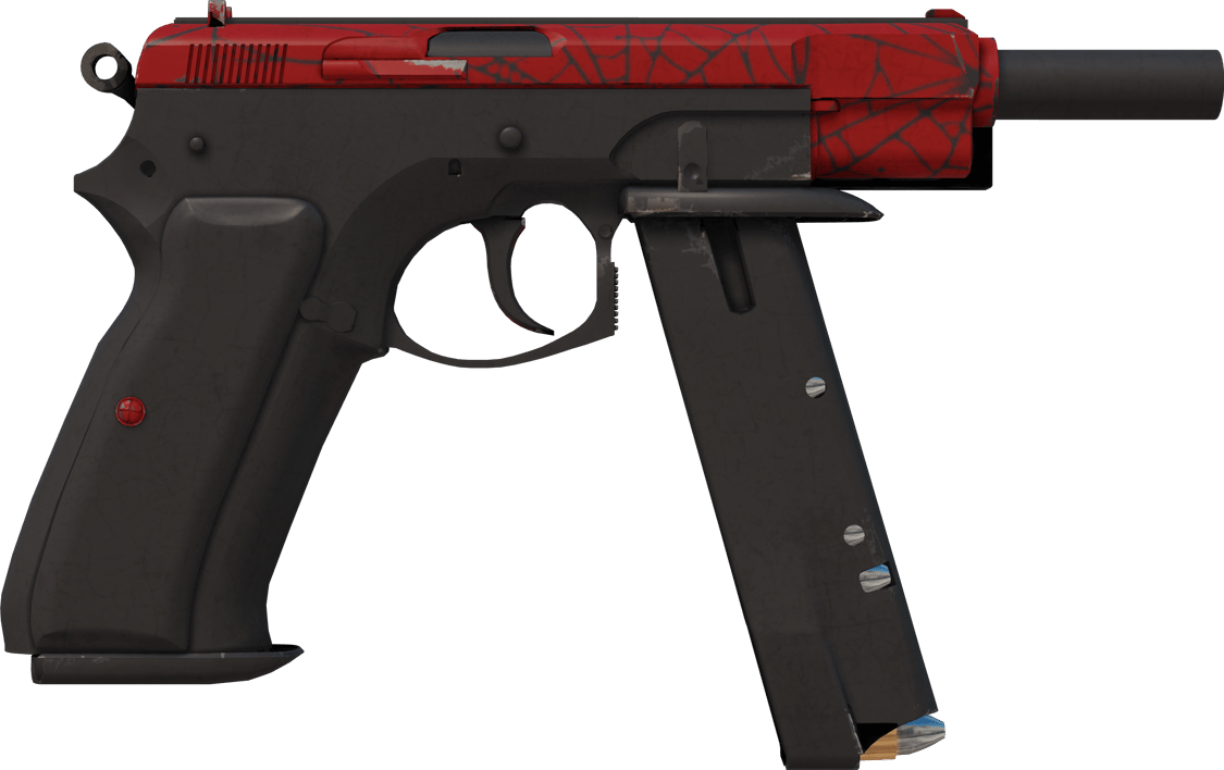 Preview image 2 of StatTrak™ CZ75-Auto | Purpurnes Netz (Minimale Gebrauchsspuren)