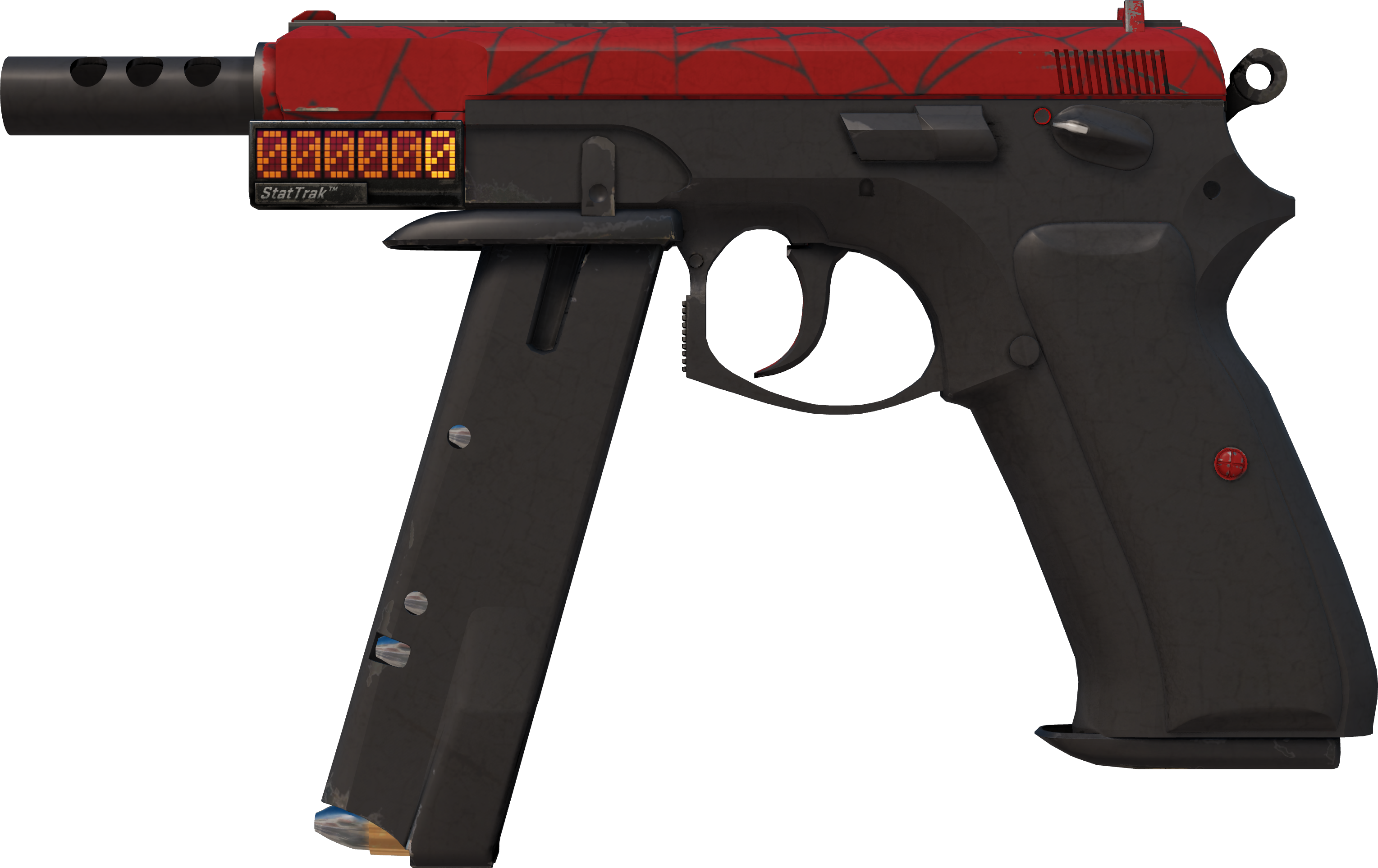 Preview image 1 of StatTrak™ CZ75-Auto | Toile pourpre (Très peu usée)