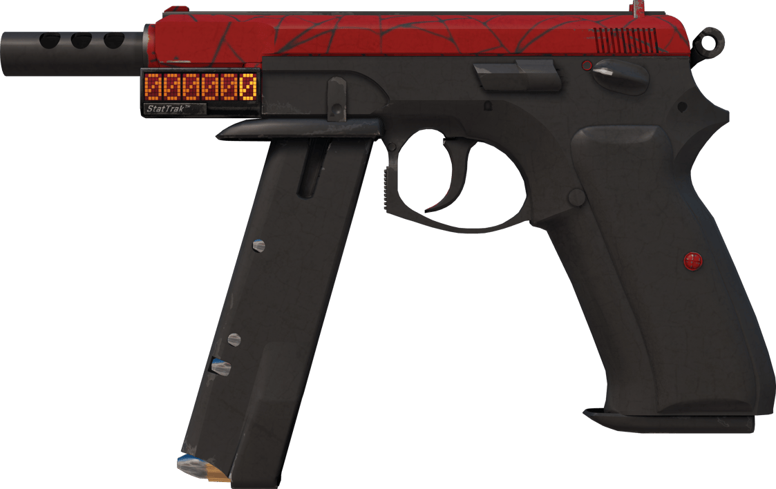 Preview image 1 of StatTrak™ CZ75-Auto | Purpurnes Netz (Minimale Gebrauchsspuren)