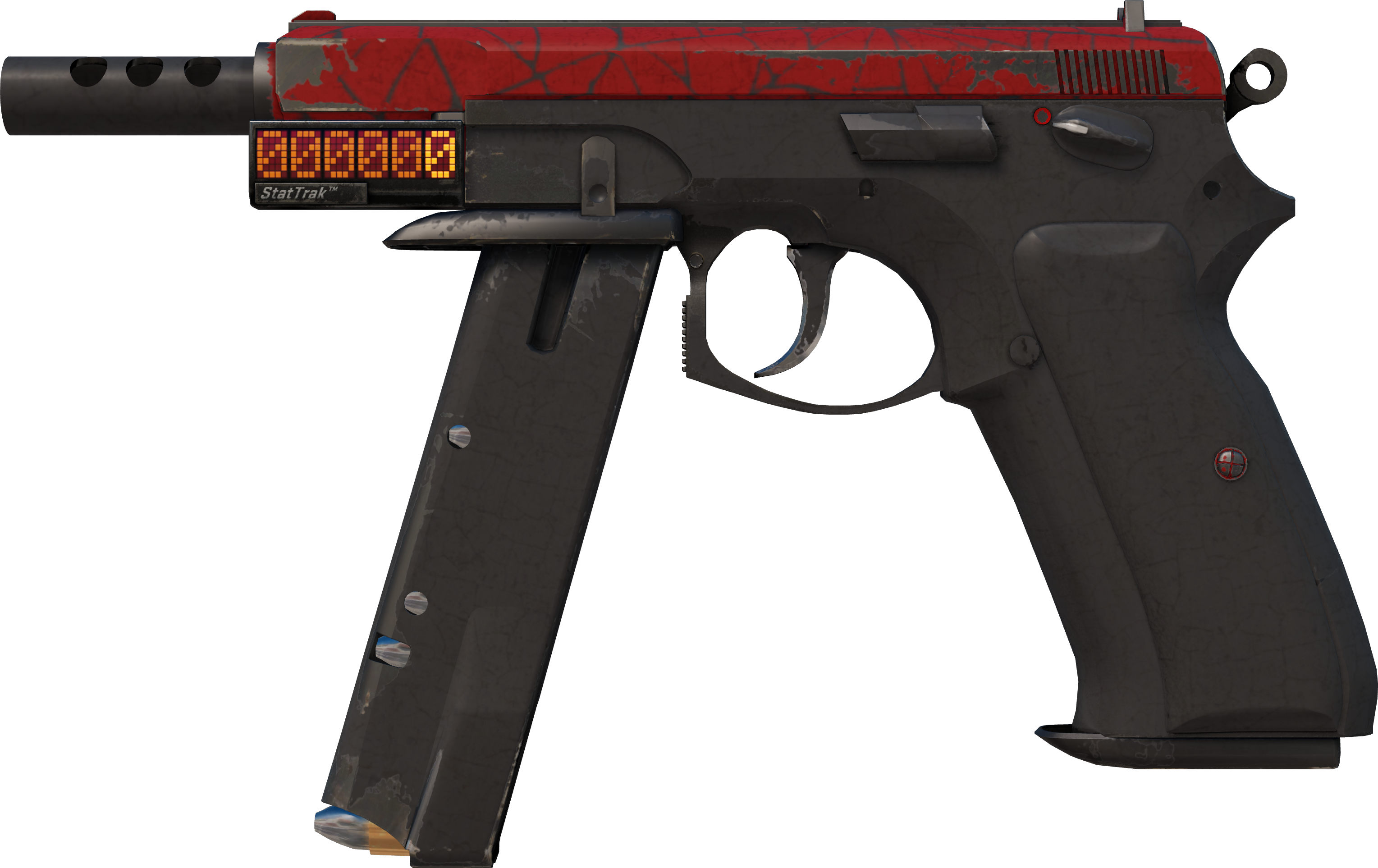 Preview image 1 of StatTrak™ CZ75-Auto | Toile pourpre (Usée)