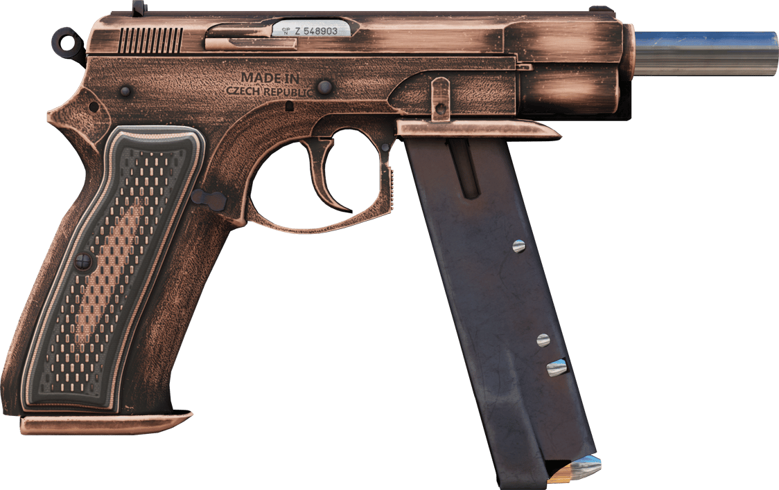 Preview image 2 of CZ75自动型（StatTrak™） | 做旧手艺 (崭新出厂)