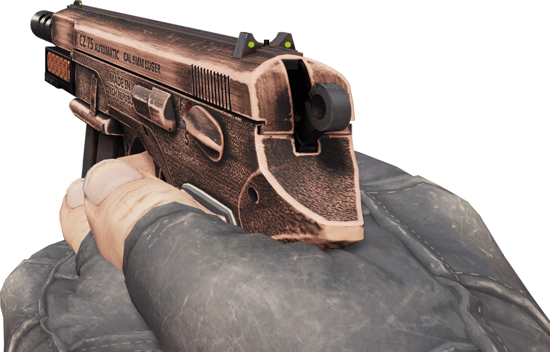 Preview image 3 of CZ75自动型（StatTrak™） | 做旧手艺 (略有磨损)
