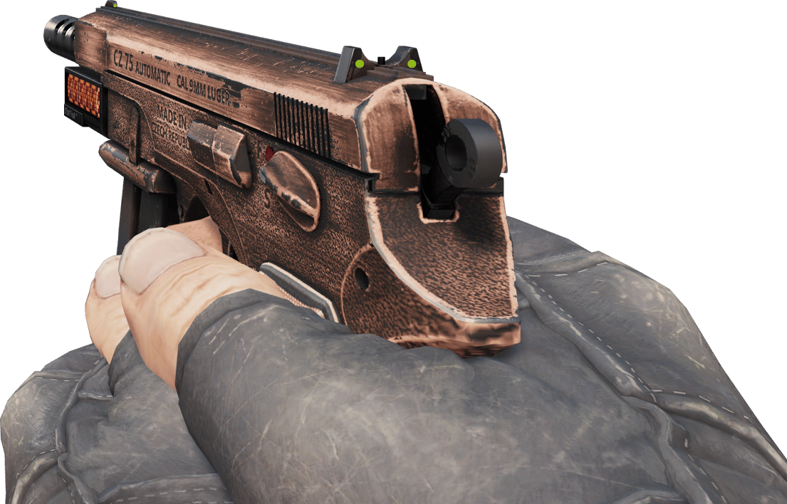 Preview image 3 of CZ75-Auto (StatTrak™) | Distressed (WW - Khá mòn)