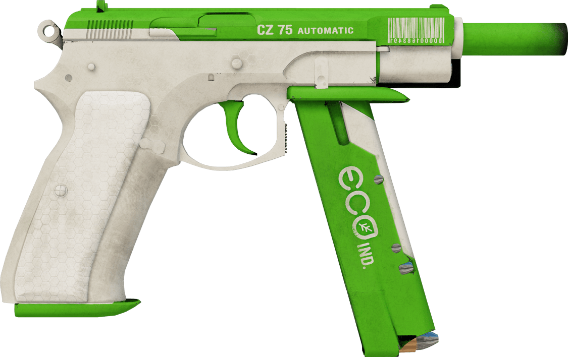 Preview image 2 of StatTrak™ CZ75-Auto | Eco (戰場實測)