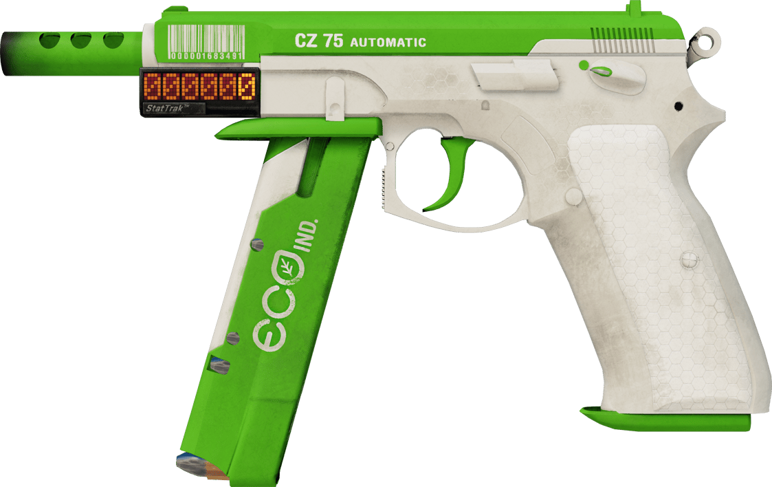 Preview image 1 of StatTrak™ CZ75-Auto | Eco (Com Pouco Uso)
