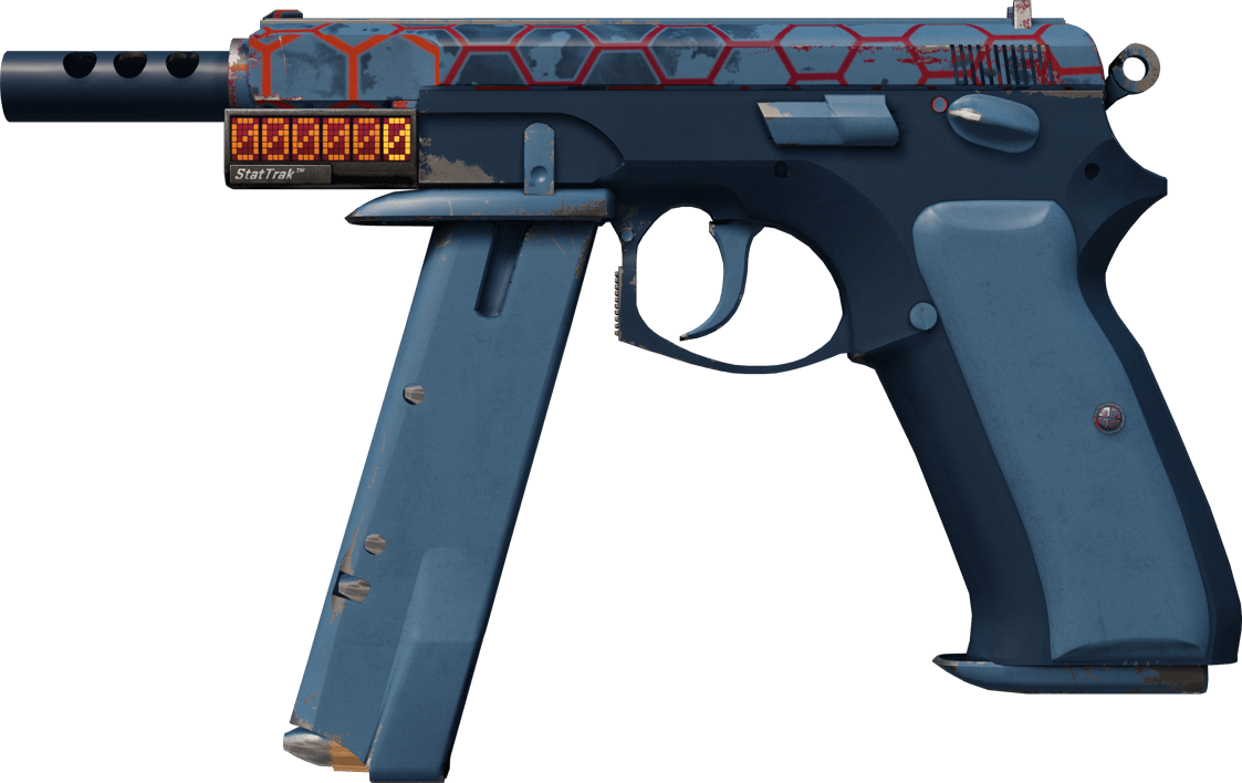 Preview image 1 of StatTrak™ CZ75-Auto | Hexane (Testado no Terreno)