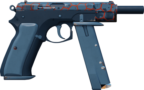 Preview image 2 of StatTrak™ CZ75-Auto | Hexane (Com Pouco Uso)