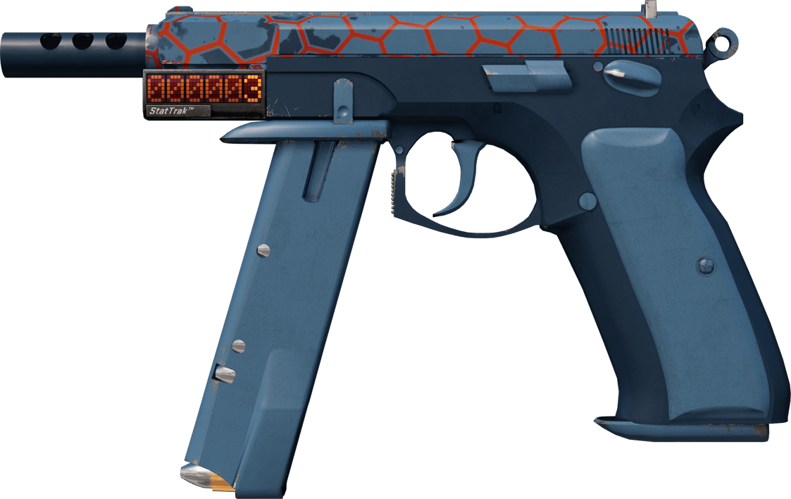 Preview image 1 of StatTrak™ CZ75-Auto | Heksaani (Vähän käytetty)