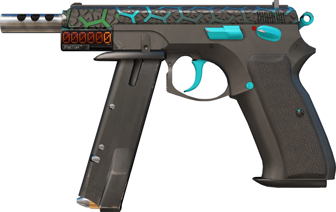 Preview image 1 of StatTrak™ CZ75-Auto | Polymer (Minimale Gebrauchsspuren)