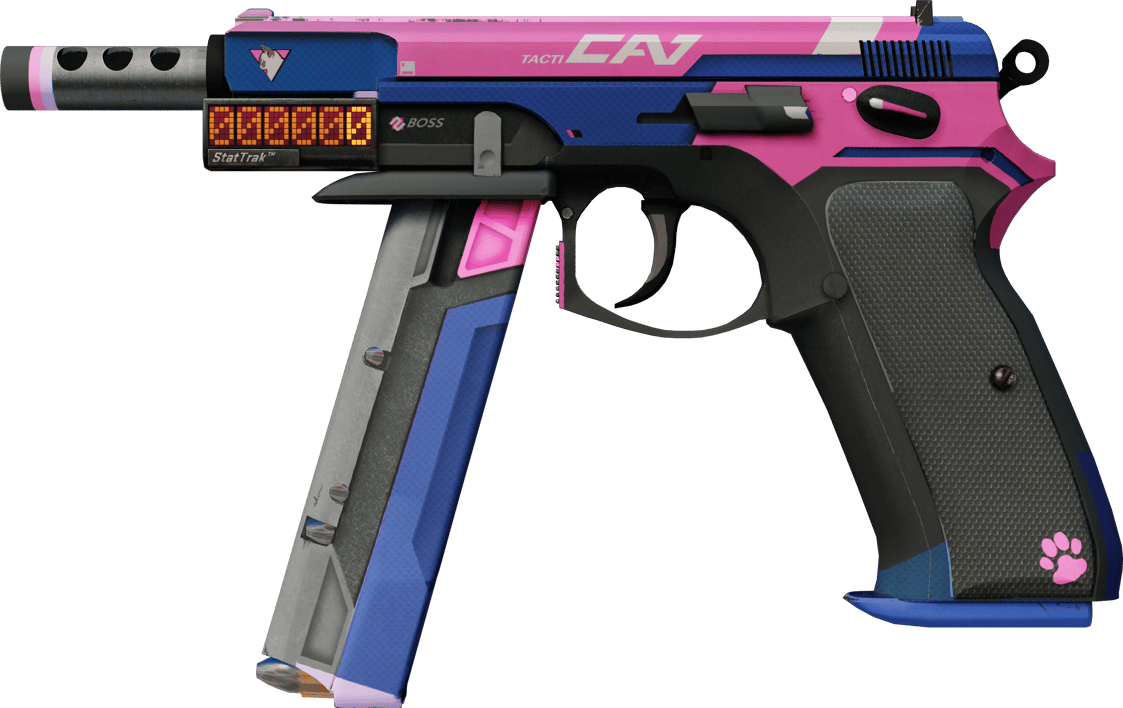 Preview image 1 of StatTrak™ CZ75-Auto | Tacticat (Fabrikadan Yeni Çıkmış)